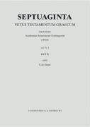 Septuaginta. Vetus Testamentum Graecum. Auctoritate Academiae Scietiarum Gottingensis editum / Septuaginta. Band 4,3