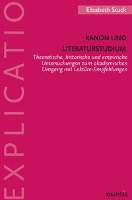 Kanon und Literaturstudium