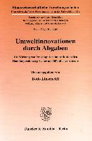 Umweltinnovationen durch Abgaben