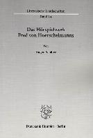 Das Hörspielwerk Fred von Hoerschelmanns