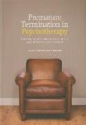 Premature Termination in Psychotherapy