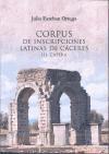 Corpus de inscripciones latinas de Cáceres III : Capera
