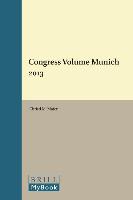 Congress Volume Munich 2013
