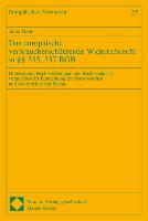 Das europäische verbraucherschützende Widerrufsrecht in §§ 355, 357 BGB