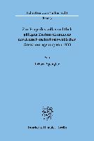 Zur Frage des völkerrechtlich gültigen Zustandekommens der deutsch-tschechoslowakischen Grenzneuregelung von 1938