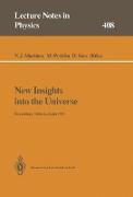 New Insights into the Universe