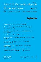 Zeitschrift für psychoanalytische Theorie und Praxis, Jg. XXVII / Laplanche