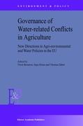 Governance of Water-Related Conflicts in Agriculture