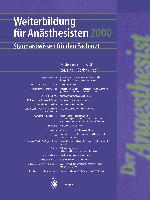 Weiterbildung für Anästhesisten 2000