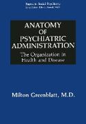 Anatomy of Psychiatric Administration