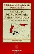Estatuto de autonomía para Andalucía