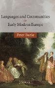Languages and Communities in Early Modern Europe