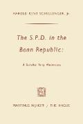 The SPD in the Bonn Republic: A Socialist Party Modernizes
