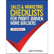 Sales And Marketing Checklists for Profit-Driven Home Builders