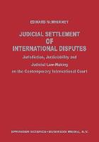 Judicial Settlement of International Disputes