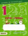 Matemàtiques 1, 2 i 3 , Educació Infantil, 3 anys. Quadern de espai i forma 1 (Cataluña, Baleares)