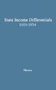 State Income Differentials, 1919-1954