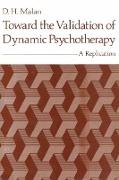 Toward the Validation of Dynamic Psychotherapy