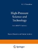 High-Pressure Science and Technology