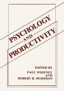 Psychology and Productivity