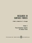 Research in Surface Forces