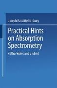 Practical Hints on Absorption Spectrometry