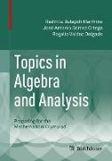 Topics in Algebra and Analysis