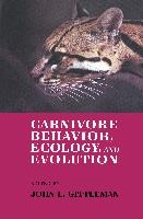 Carnivore Behavior, Ecology, and Evolution