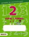 Matemàtiques 1, 2 i 3 , Educació Infantil, 4 anys. Quadern de espai i forma 2 (Cataluña, Baleares)