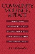 Community, Violence, and Peace