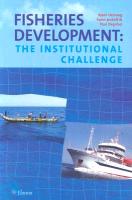Fisheries Development: The Institutional Challenge