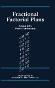 Fractional Factorial Plans