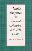 Scottish Emigration to Colonial America, 1607-1785