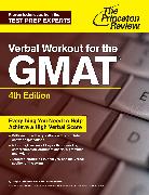 Verbal Workout For The Gmat, 4Th Edition