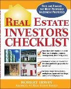 Real Estate Investor's Checklist