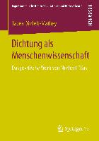 Dichtung als Menschenwissenschaft