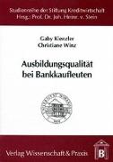 Ausbildungsqualität bei Bankkaufleuten