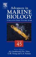 Advances in Marine Biology: Cumulative Subject Index