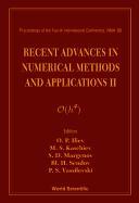 Recent Advances in Numerical Methods and Applications II - Proceedings of the Fourth International Conference