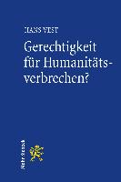 Gerechtigkeit für Humanitätsverbrechen?