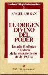 El origen divino del poder : estudio filológico e historia de la interpretación de Jn 19,11a