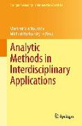 Analytic Methods in Interdisciplinary Applications