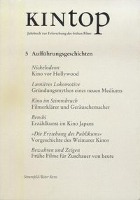 KINtop. Jahrbuch zur Erforschung des frühen Films / Aufführungsgeschichten