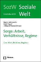 Sorge: Arbeit, Verhältnisse, Regime