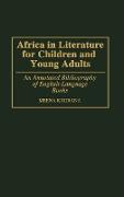 Africa in Literature for Children and Young Adults