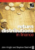 Return Distributions in Finance