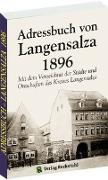 Adressbuch LANGENSALZA 1896 in THÜRINGEN