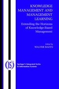 Knowledge Management and Management Learning