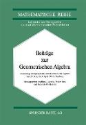 Beiträge zur Geometrischen Algebra