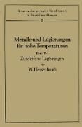 Metalle und Legierungen für hohe Temperaturen